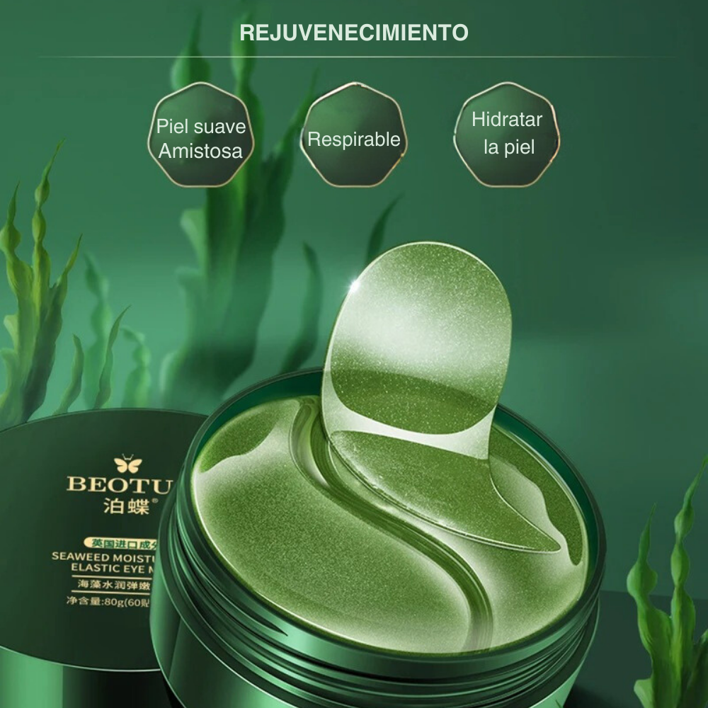 Parche verde para las ojeras