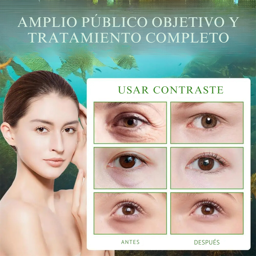 Parche verde para las ojeras